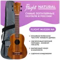 FLIGHT NUS200 NA укулеле, сопрано, тик, натуральная