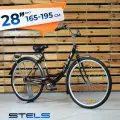 Велосипед городской 28 STELS Legenda 330 С рама 20, черный, на рост 165-195см, классический дорожный, мужской женский