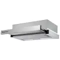 Кухонная вытяжка встраиваемая HBFH 60.1 X, 60см, Клавишное управление, 2 скорости, Отделка: Нержавеющая сталь, LED лампа