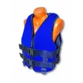 Спасательный неопреновый жилет / жилет для sup / василек / XL