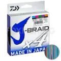 Плетёный шнур Daiwa J-Braid X4E W/SC 0,1мм. PE-0,6 3,8кг. 300м. Multicolor