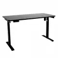 Стол с регулировкой высоты электрический LuxAlto LA-T33-E6 черный/черный ЛДСП 140*70*2.5