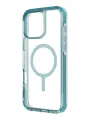 Uniq ударопрочный чехол для iPhone 16, Combat Teal Green прозрачный (MagSafe)