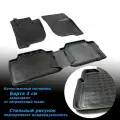 Коврики в салон для Mitsubishi Pajero Sport III 3D (2015) (NPL) полиуретан