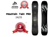 Сноуборд Jones Mountain Twin Pro, ростовка 163 см, 2024/25, универсальный