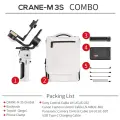ZHIYUN Crane M3S стабилизатор для камер, Combo Package