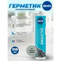 Герметик KESTO SILICONE 41, силиконовый, нейтральный, серый, 310 мл.