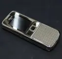 Телефон мобильный кнопочный Nokia 8800 carbon arte серебро (Silver), слайдер, с громким динамиком в стильном корпусе, 2G