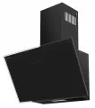 Вытяжка кухонная MEFERI AIRBOX60BK LIGHT на 60 см наклонная, черная, производительность 650 м3/ч, стекло