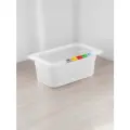 Гастроемкость GN 1/4 Restola без крышки, полипропилен, 26,5x16,2x10 см