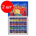 Комплект 2 шт, Акварель художественная Гамма Студия, 24цв, кюветы, картон. упаковка