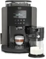 Кофемашина Krups Arabica Latte EA819E10, черный/коричневый
