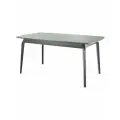 Стол Энцо 03 EGGER: Зеленый Эвкалипт - Основание Графит