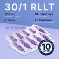 Mast Pro 30/01 RLLT (1001RL) 10 шт/уп Картриджи Маст (модули, иглы) для тату машинки, перманентного макияжа, татуажа