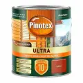 Лазурь влагостойкая с воском для защиты древесины Pinotex Ultra (2,5л) рябина
