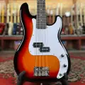 Бас-гитара 4-струнная DeMarco DMPB Precision Bass PJ Sunburst, музыкальный инструмент для начинающих музыкантов и профессионалов