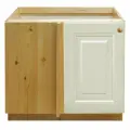 Кухонный модуль напольный, тумба угловая. Кухня Слоновая кость арт. 386