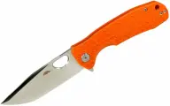 Нож Honey Badger Tanto D2 L (HB1405) с оранжевой рукоятью