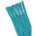 Молния MaxZipper трактор №5 1 замок усил. зв, 50см, цв. F209 т. бирюза уп.50шт
