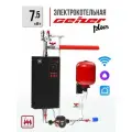 Набор GEIZER PLUS на 7.5 кВт для сборки котельной: электрокотел GEIZER PLUS с цирк. насосом, группой безопасности, расширительным баком и кронштейном
