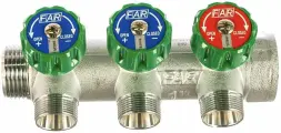 FAR Коллектор регулирующий 1, 3 отвода М24х19 FK 3850 C1