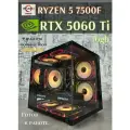 Мощный игровой ПК Ryzen 7500F RTX 5060ti (16gb) ddr5 32gb 1tb ssd m2 Bunker