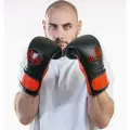 Перчатки снарядные LEADERS PRIME (XL) черно-красные