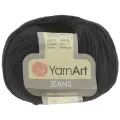 Пряжа для вязания YarnArt Jeans, цвет: черный (53), 160 м, 50 г, 10 шт
