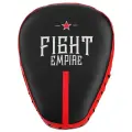 Тренировочная лапа Fight Empire PRO черный/красный