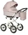 Коляска 2 в 1 Indigo BARBARA Classic универсальная (07), розовый