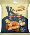 Сухарики кириешки багет со вкусом сёмги с сыром, 28 шт. по 45 г. + соус тар-тар 25 г.