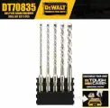 Набор сверл по бетону DEWALT DT70835 с хвостовиком SDS Plus, 5 шт.
