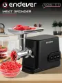 Мясорубка электрическая ENDEVER SIGMA-113, с насадками для колбас и кеббе, прорезиненные ножки