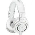 Наушники Audio-Technica ATH-M50X WH, проводные, белый