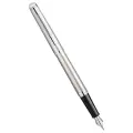 Waterman S0920410 Перьевая ручка waterman hemisphere essential, stainless steel ct (перо f)