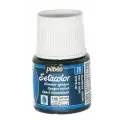 Pebeo Краска для темных и светлых тканей мерцающая Setacolor, 45 мл, 79 насыщенный черный