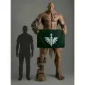 Флаг легиона Тёмные Ангелы из Вархаммер Warhammer 40000, 90х135 см, на сетке для улицы, для флагштока