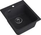 Кухонная мойка Granfest Quarz Z-17 (420*480) Черный