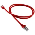 Патч-корд Lanmaster LAN-PC45 RJ-45 (m) - RJ-45 (m) CAT5e F/UTP, длина 10 м, 1 шт., красный