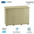 Тумба под аквариум Biodesign РИФ 200 (беленый дуб) ЛДСП 101х41х73 см