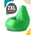 Кресло мешок MyPuff, бескаркасное кресло, пуфик мешок, размер 2XL, оксфорд, яблоко