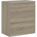 Комод для одежды с ящиками, 65 х 40 х 71 см, дуб сонома, Гуд Лакк Кастор
