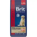 Корм сухой Brit Premium Dog Adult Large and Giant для взрослых собак крупных и гигантских пород с курицей 15 кг