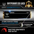 Твердотельный накопитель SSD QOPP Q4000MN, 1TB, PCI-E Gen4 x4