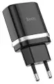 Блок для быстрой зарядки смартфона HOCO C12Q, Smart QC3.0 Charger, черный