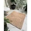 Коврик для ванной и туалета из микрофибры, бежевый 180 см х180 см . Турция