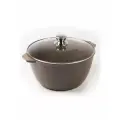 Кастрюля 6л Гранит brown