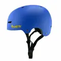 Шлем защитный для bmx велосипеда, скейтборда, самоката BroStuff diamond matte blue, размер S (51-54 см)