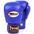 Боксерские перчатки Twins Special BGVL-3 синие, 18 унц.