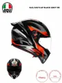 Мотоциклетный шлем AGV K1S, цвет: черный, серый, оранжевый, размер: M